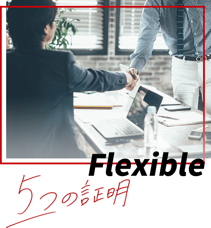 Flexible 5つの証明